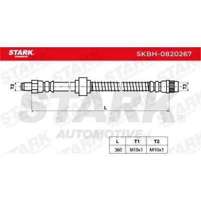 Brake Hose Stark SKBH-0820267 SKBH-0820267 - photo 3