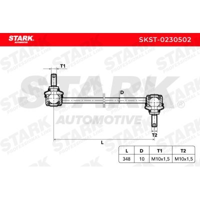 Stabilizer Link Stark SKST-0230502 SKST-0230502 - photo 3