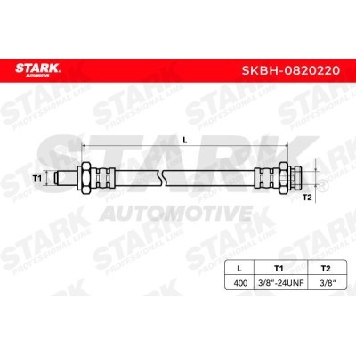 Brake Hose Stark SKBH-0820220 SKBH-0820220 - photo 7