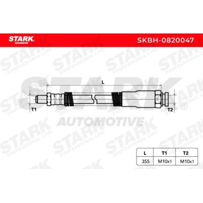 Brake Hose Stark SKBH-0820047 SKBH-0820047 - photo 3