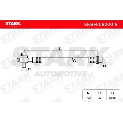 Brake Hose Stark SKBH-0820019 SKBH-0820019 - photo 3