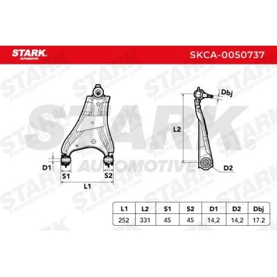 Control Arm Stark SKCA-0050737 SKCA-0050737 - photo 5