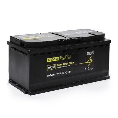 Starter Battery RIDEX 1S0053P 1S0053P - photo 2