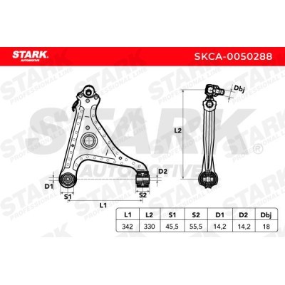 Control Arm Stark SKCA-0050288 SKCA-0050288 - photo 9