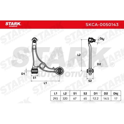 Control Arm Stark SKCA-0050143 SKCA-0050143 - photo 2