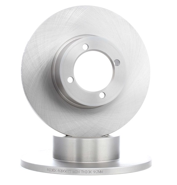 Brake Disc RIDEX 82B0677 82B0677 - photo 1
