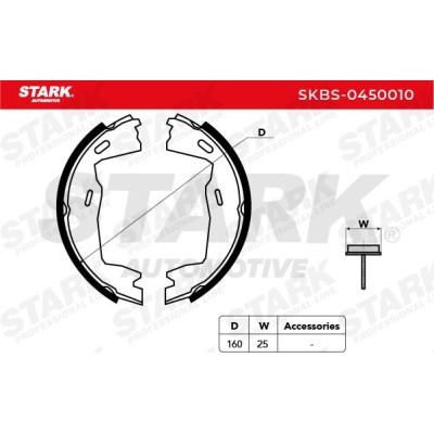Brake Pads Set Stark SKBS-0450010 SKBS-0450010 - photo 4