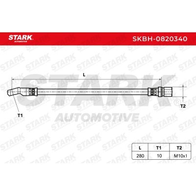 Brake Hose Stark SKBH-0820340 SKBH-0820340 - photo 2