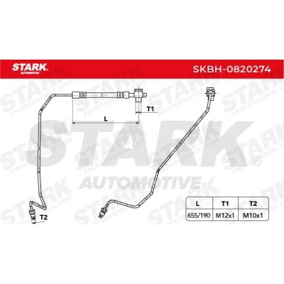 Brake Hose Stark SKBH-0820274 SKBH-0820274 - photo 3
