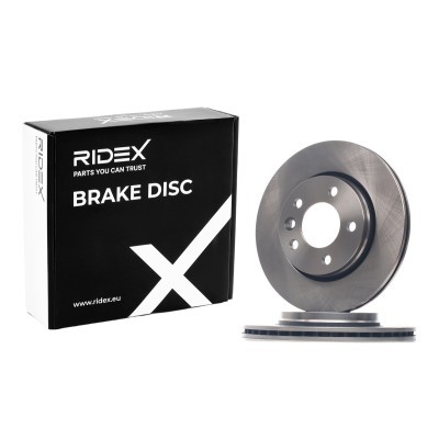 Brake Disc RIDEX 82B0156 82B0156 - photo 2