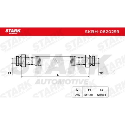 Brake Hose Stark SKBH-0820259 SKBH-0820259 - photo 6