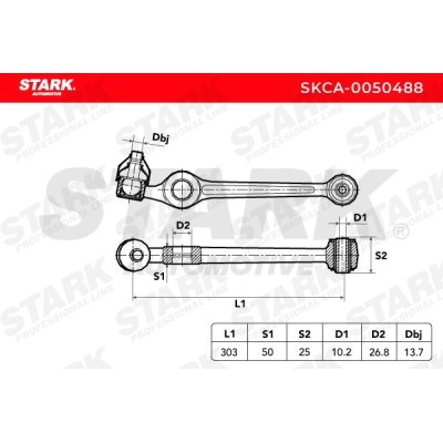 Control Arm Stark SKCA-0050488 SKCA-0050488 - photo 6