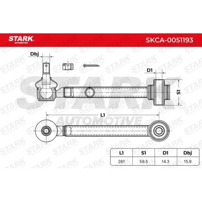 Control Arm Stark SKCA-0051193 SKCA-0051193 - photo 9