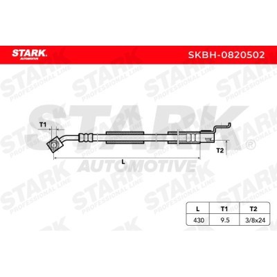 Brake Hose Stark SKBH-0820502 SKBH-0820502 - photo 5