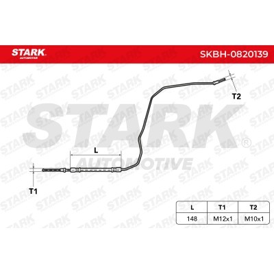 Brake Hose Stark SKBH-0820139 SKBH-0820139 - photo 3