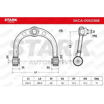 Control Arm Stark SKCA-0050368 SKCA-0050368 - photo 3