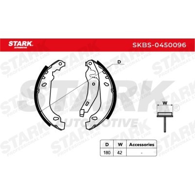 Brake Pads Set Stark SKBS-0450096 SKBS-0450096 - photo 5