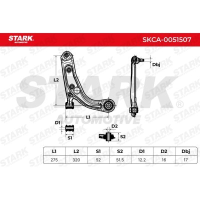 Control Arm Stark SKCA-0051507 SKCA-0051507 - photo 7