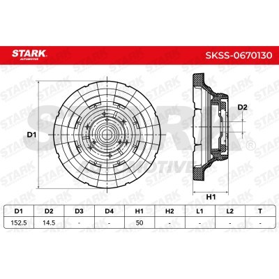 Strut Support Bearing Front Stark SKSS-0670130 SKSS-0670130 - photo 5