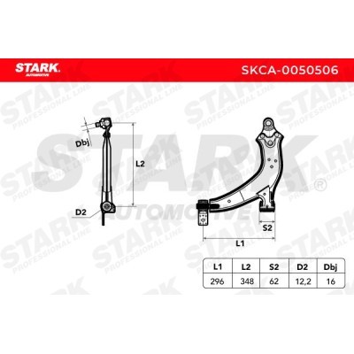 Control Arm Stark SKCA-0050506 SKCA-0050506 - photo 8