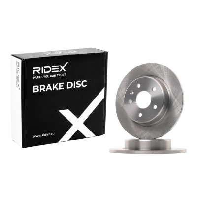 Brake Disc RIDEX 82B1800 82B1800 - photo 2