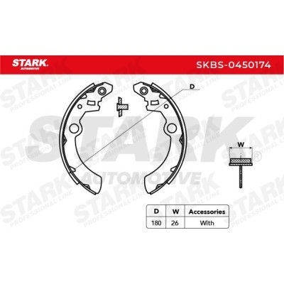 Brake Pads Set Stark SKBS-0450174 SKBS-0450174 - photo 6