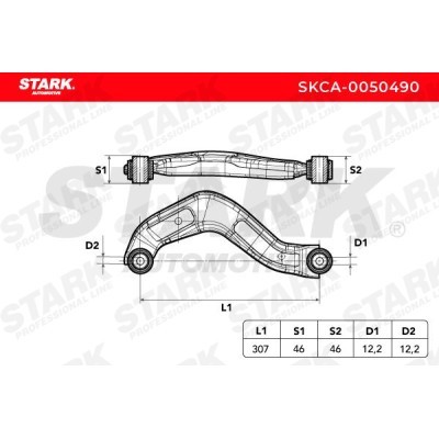 Control Arm Stark SKCA-0050490 SKCA-0050490 - photo 5