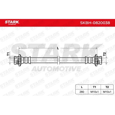 Brake Hose Stark SKBH-0820038 SKBH-0820038 - photo 3