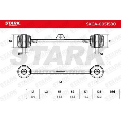 Control Arm Stark SKCA-0051580 SKCA-0051580 - photo 5