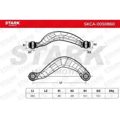 Control Arm Stark SKCA-0050860 SKCA-0050860 - photo 5