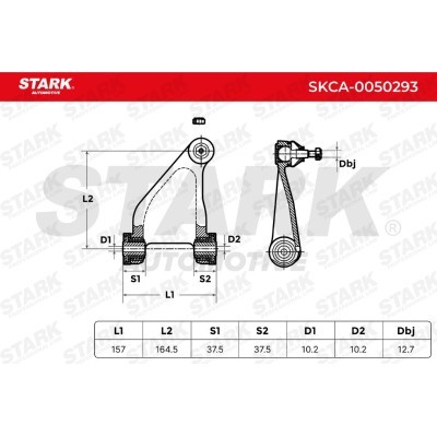Control Arm Stark SKCA-0050293 SKCA-0050293 - photo 4