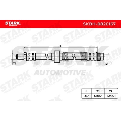 Brake Hose Stark SKBH-0820167 SKBH-0820167 - photo 3