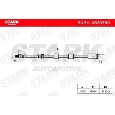 Brake Hose Stark SKBH-0820380 SKBH-0820380 - photo 3