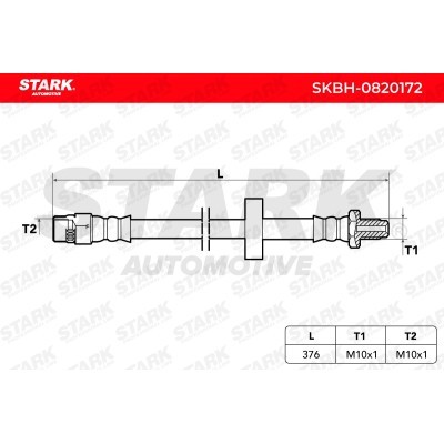 Brake Hose Stark SKBH-0820172 SKBH-0820172 - photo 3
