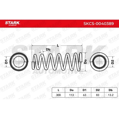 Suspension Spring Stark SKCS-0040389 SKCS-0040389 - photo 4