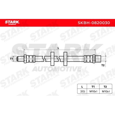 Brake Hose Stark SKBH-0820030 SKBH-0820030 - photo 3