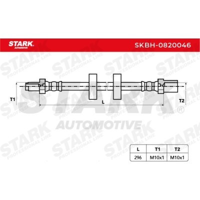 Brake Hose Stark SKBH-0820046 SKBH-0820046 - photo 4