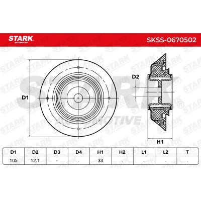 Strut Support Bearing Front Stark SKSS-0670502 SKSS-0670502 - photo 5