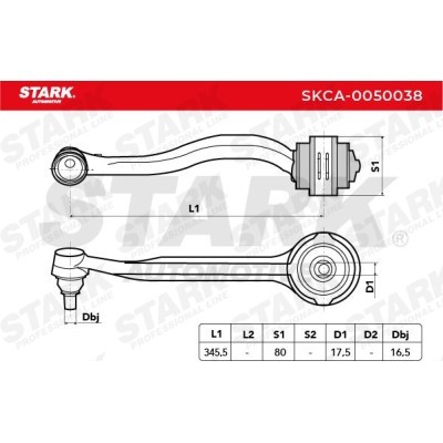 Control Arm Stark SKCA-0050038 SKCA-0050038 - photo 7