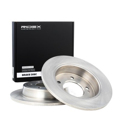Brake Disc RIDEX 82B0612 82B0612 - photo 3