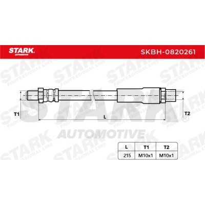 Brake Hose Stark SKBH-0820261 SKBH-0820261 - photo 3