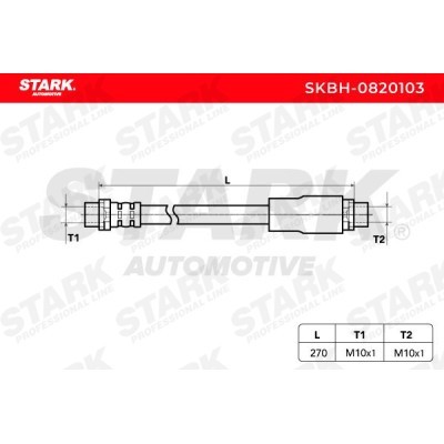Brake Hose Stark SKBH-0820103 SKBH-0820103 - photo 4