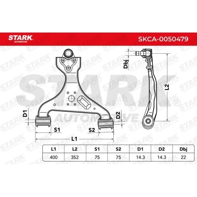 Control Arm Stark SKCA-0050479 SKCA-0050479 - photo 4