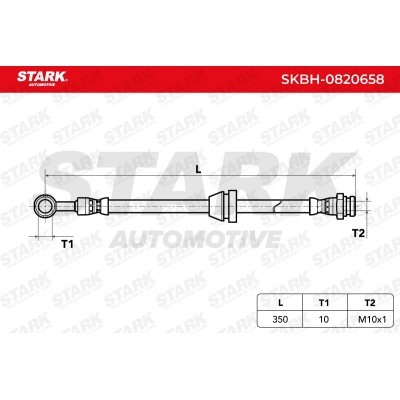 Brake Hose Stark SKBH-0820658 SKBH-0820658 - photo 9