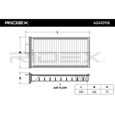 Cabin Air Filter RIDEX 424I0116 424I0116 - photo 4