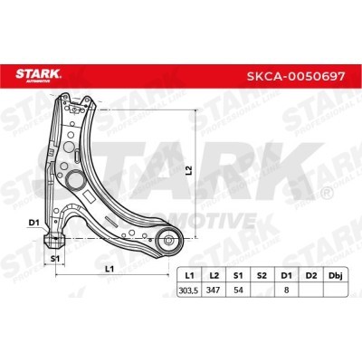 Control Arm Stark SKCA-0050697 SKCA-0050697 - photo 7