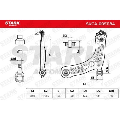 Control Arm Stark SKCA-0051184 SKCA-0051184 - photo 6
