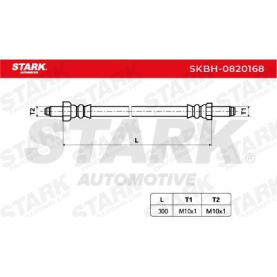 Brake Hose Stark SKBH-0820168 SKBH-0820168 - photo 4