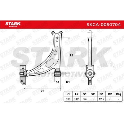 Control Arm Stark SKCA-0050704 SKCA-0050704 - photo 6