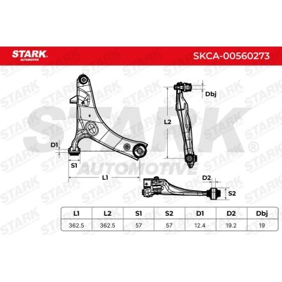 Control Arm Stark SKCA-00560273 SKCA-00560273 - photo 8